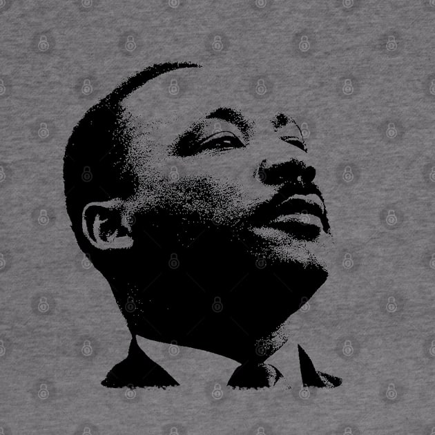 Martin Luther King Portrait  Pop Art by phatvo